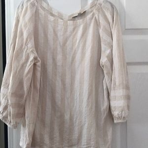 Worn once, The Loft balloon sleeve blouse